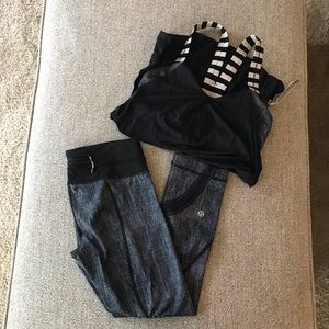 Lululemon Legging and Combo Tank